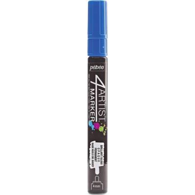 Marqueur peinture 4ARTIST pointe ogive 4 mm Bleu Foncé