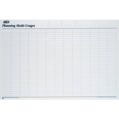 Planning multi-usage souple