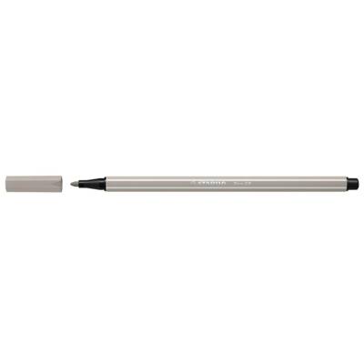 Stylo feutre Dessin Pen 68, gris perle - STABILO