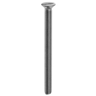 Boulon métaux tête fraisée empreinte fendue inox A2 - Gedimat - NORAIL