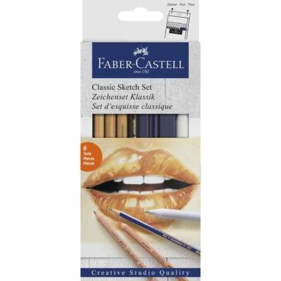 Set d'esquisse Classique, 6 pièces - FABER-CASTELL