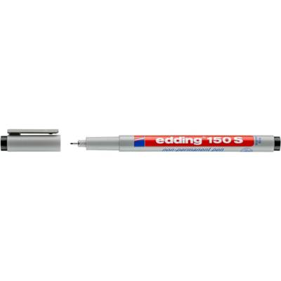 Feutre non Permanent 150 s noir 0,3 mm - EDDING