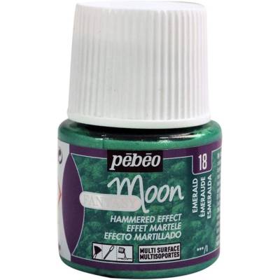 Flacon 45ml Peinture Fantasy Moon à effet martelé Emeraude