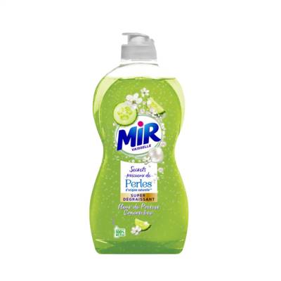 Vaisselle Secrets de Perles – Liquide Vaisselle (450mL) – Fleur de Poirier & Concombre – Vaisselle Main