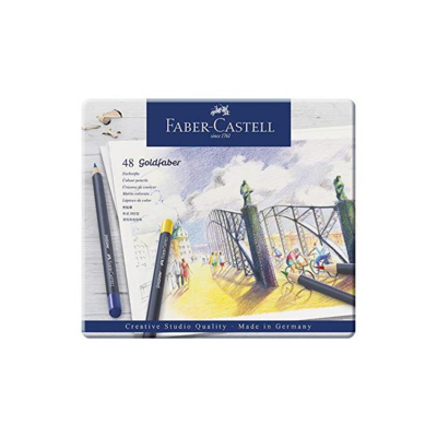 Boîte de 48 Crayons Goldfaber Permanents - Faber-Castell