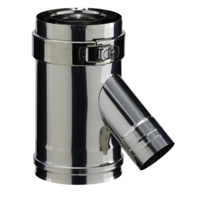 Conduit droit prise air 135° 80/130 PGI EDPA135 80 PGI POUJOULAT - 37080789 - Maxoutil