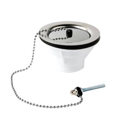 Bonde à bouchon pour évier grès 1 bac percé en diam.60mm - Gedimat - VALENTIN