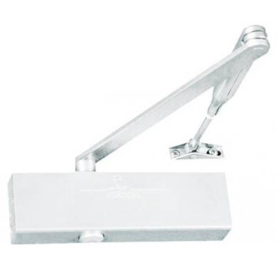 Ferme-porte GR300 Force 2 à 6 GROOM - bras compas - blanc - CE EN1154 - GR300317 - GROOM FERMETURES SA