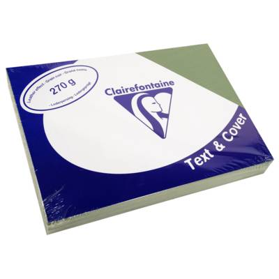 Paquet de 100 Couvertures reliure Text&Cover 270g A4 210x297 mm Vert empire