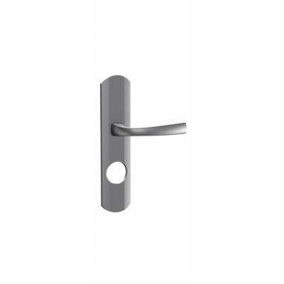 Demi ensemble extérieur Muze BEZAULT pour serrure applique - chrome velours - 28568000 - Maxoutil