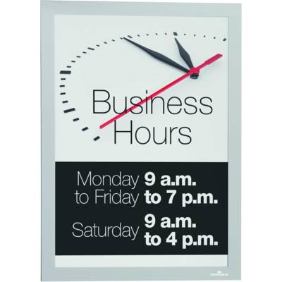 Sachet 2 Cadres DURAFRAME SUN A4 Vitrostatique Argent métallisé