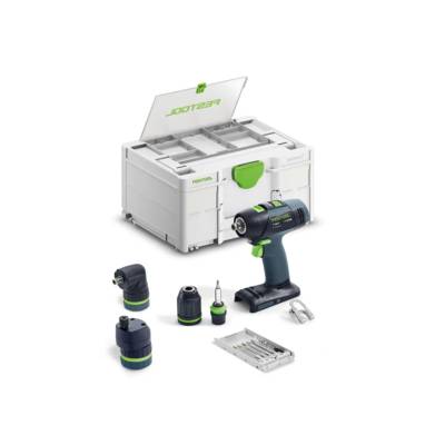 Perceuse-visseuse sans fil T18+3 BASIC-SET - FESTOOL - systainer - 578828