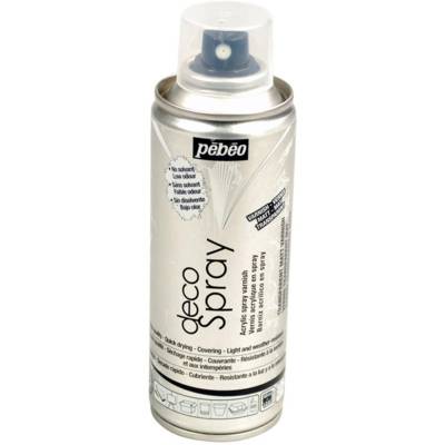 Aérosol Vernis DECOSPRAY 200ml acrylique transparent Mat - PÉBÉO