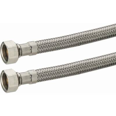 Flexible sanitaire inox femelle F3/8 (12x17) NOYON & THIEBAULT - L 1000 mm - DN8 - 2042-100PLL1