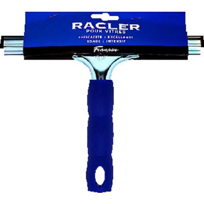 Raclette à vitres acier zingué poignée gainée plastique 25cm - Gedimat - NESPOLI