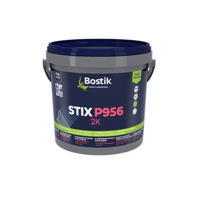 Colle sols souples STIX P956 2K - seau de 6kg - Gedimat - BOSTIK