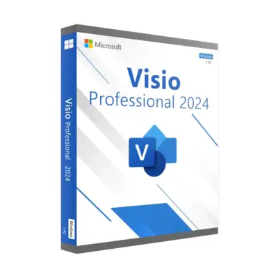Microsoft Visio 2024 Professionnel (bind)