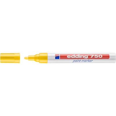 Marqueur Peinture 750 Jaune Pointe Ronde 2-4 mm - EDDING