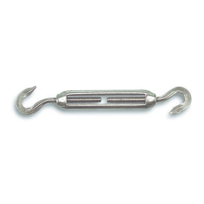 Tendeur 2 crochets acier inoxydable pour câble D6mm - Gedimat - CHAPUIS