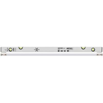 Metofix WB100D Niveau à Bulle avec pied métallique - 150 cm - NETIM - 548150