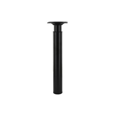 Pied de meuble réglable Ø30 mm h.de 210 à 350mm acier époxy noir - Gedimat - NORAIL