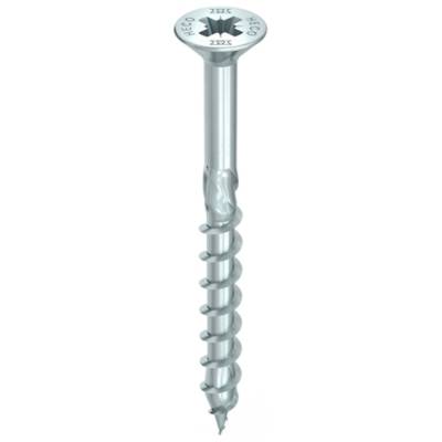 Vis HECO-Topix-Plus - Ø3x25mm - Tête Fraisée à poches de fraisage - Filetage Total - PZ1 - Boite de 1000 - 60096 - HECO - Schrauben