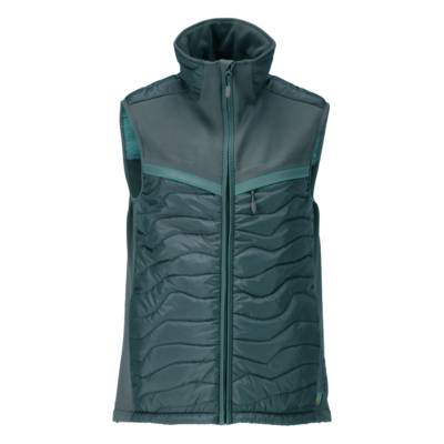 Gilet de travail thermique MASCOT Customized - 22365-318-06 M-Vert-S