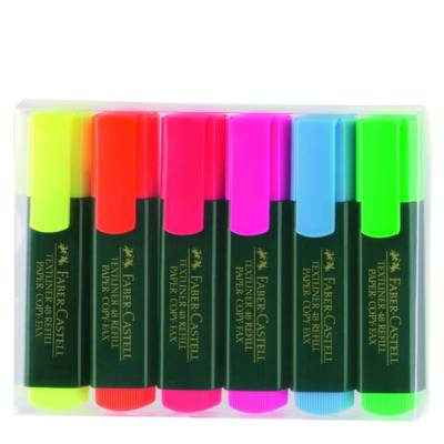 Surligneur "TEXTLINER 48 Refill" Pack de 6
