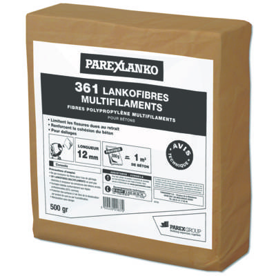 Fibres 361 LANKOFIBRES MULTIFILAMENTS - sachet de 500g - Gedimat - PAREXLANKO