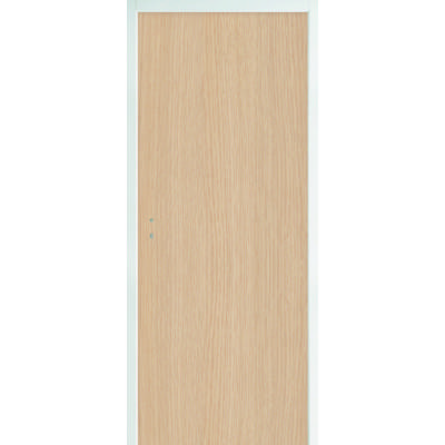 Bloc-porte palière coupe-feu EI30 40db décor chêne naturel Hui.66 mm - 204 x 83 cm - droit poussant - Gedimat - JELD WEN