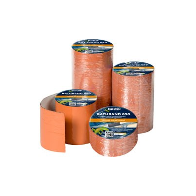 Bande adhésive d'étanchéité BATUBAND 650 orange larg.30cm - Gedimat - BOSTIK