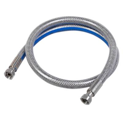 Flexible inox gaz naturel - double femelle 15 x 21 mm - Gedimat - NOYON ET THIEBAULT