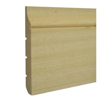 Plinthe Louis XV Samba L.2,40 m - section 16 x 140 mm - Gedimat - SOTRINBOIS