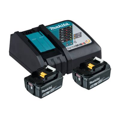 Pack énergie 18V Li-Ion(2 batteries+1 chargeur simple) - Gedimat - MAKITA