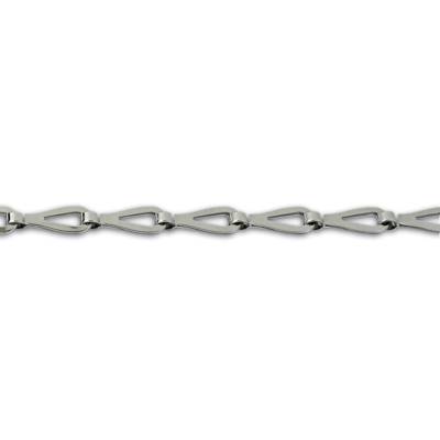 Chaîne découpée laiton chromé longueur maille 19mm charge de travail 12kg - bobine de 25m - Gedimat - CHAPUIS