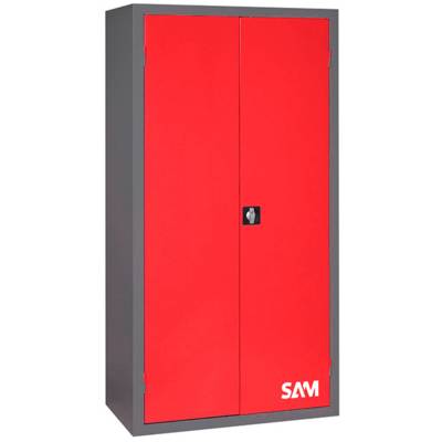 Armoire haute SAM OUTILLAGE 1980 x 1000 x 500 mm - 2640 - Maxoutil