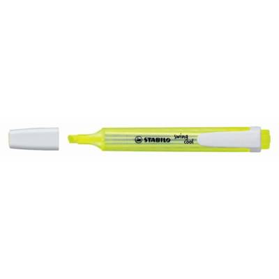 Surligneur de poche SWING COOL Pointe Biseautée 1 - 4 mm Jaune - STABILO