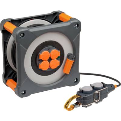 Enrouleur électrique powerblock IP44 3G2.5 HO7RN-F - 25 m - Gedimat - BRENNENSTUHL