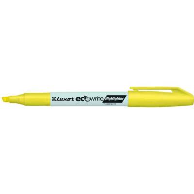 Surligneur ECOwrite "Highliter" Stylo Pointe Biseau 1-3,5 mm Jaune