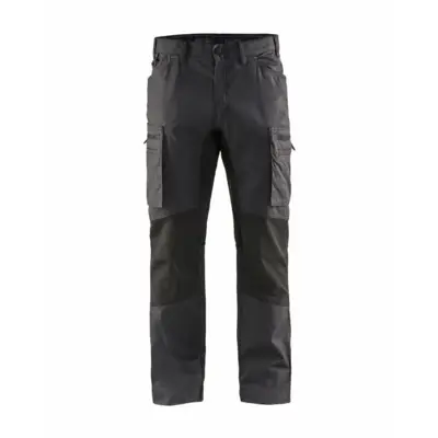 Pantalon maintenance BLAKLADER Stretch T.52 - GRIS FONCE/NOIR - 145911469899-52 - BLAKLADER WORKWEAR