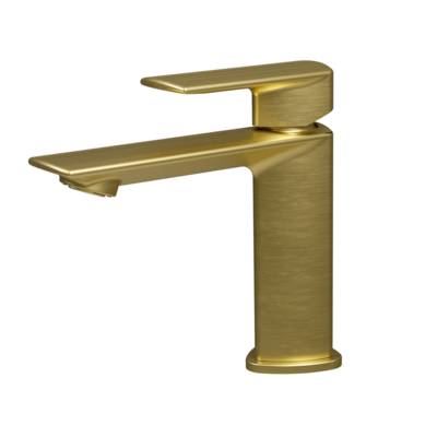 Mitigeur lavabo PROFILO - hauteur sous bec 12 cm - or brossé - Gedimat - ONDYNA