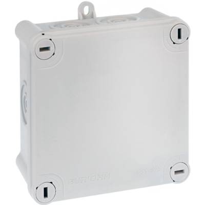 Boite de dérivation étanche IP55 105 x 105 x 55 mm - gris - Gedimat - EUR'OHM