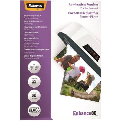 Pochette de plastification, 150 x 100 mm, 160 mic (2x80) paquet 25