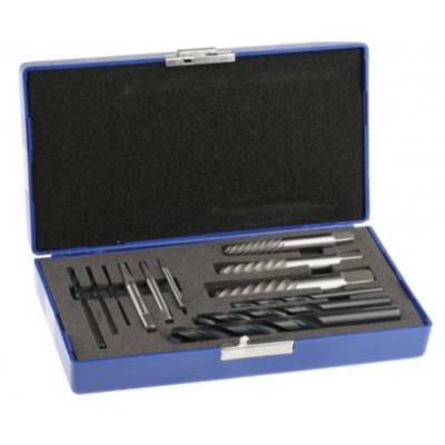 Jeu d'extracteurs de vis RS Pro - 12 pièces - HSS - Avec mallette de rangement