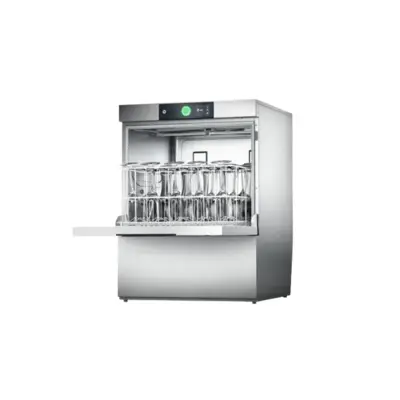 Lave-verre - 50x50cm - Doseur de rinçage; Osmoseur; Surpresseur de rinçage; Pompe de vidange; Doseur de lavage intégrés - GPCROI-10B - Hobart