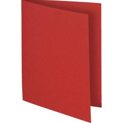 Paquet de 100 chemises FLASH 220 100% recyclé 24x32cm Rouge
