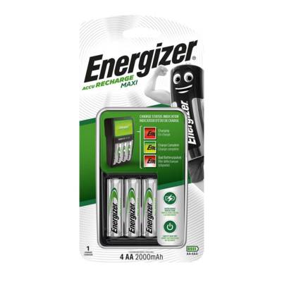Chargeur de Batterie MAXI AA / AAA NiMH + 4x AA/HR6 2000 mAh