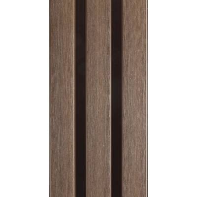 Bardage faux claire-voie WEO 35 bois composite - 33 x 140 mm L.3,90 m - Gedimat - FIBERDECK