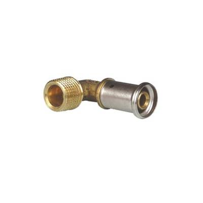 Coude multicouche laiton à sertir HENCO 90° Mâle 26 x 3/4" - 5P-2605
