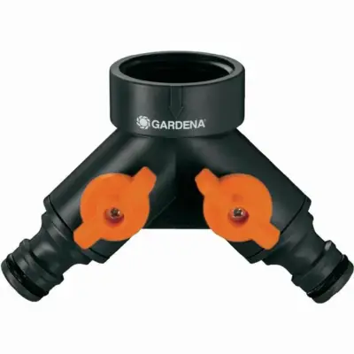 Sélecteur GARDENA 2 circuits d'arrosage - Filetage 33.3mm - 940-26